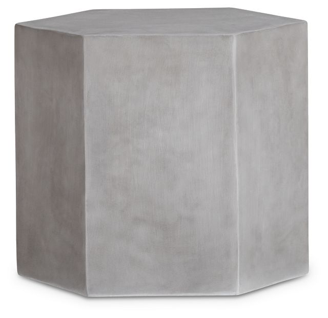 Cru Gray Accent Table (2)