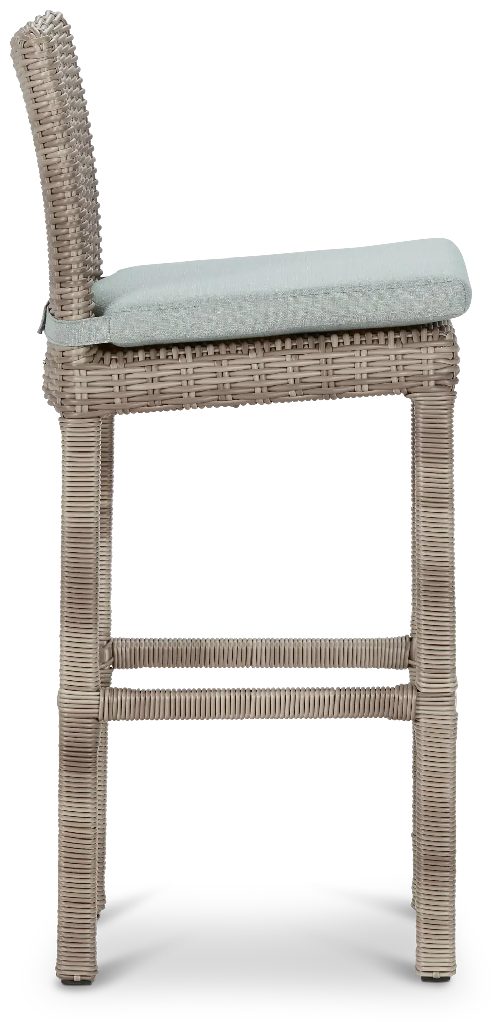 Raleigh Teal Woven 30" Barstool Raleigh Teal Woven 30" Barstool