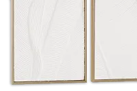 Bradenton White Set Of 3 Framed Wall Art