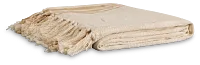 Adala Ivory 50"x 60" Throw