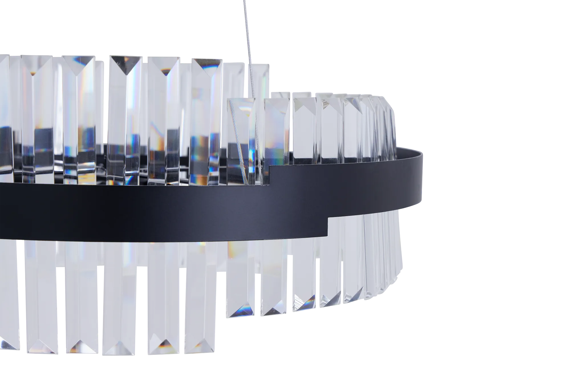 Vita Black Chandelier