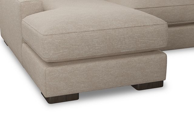 Edgewater Victory Taupe Medium Left Chaise Sectional