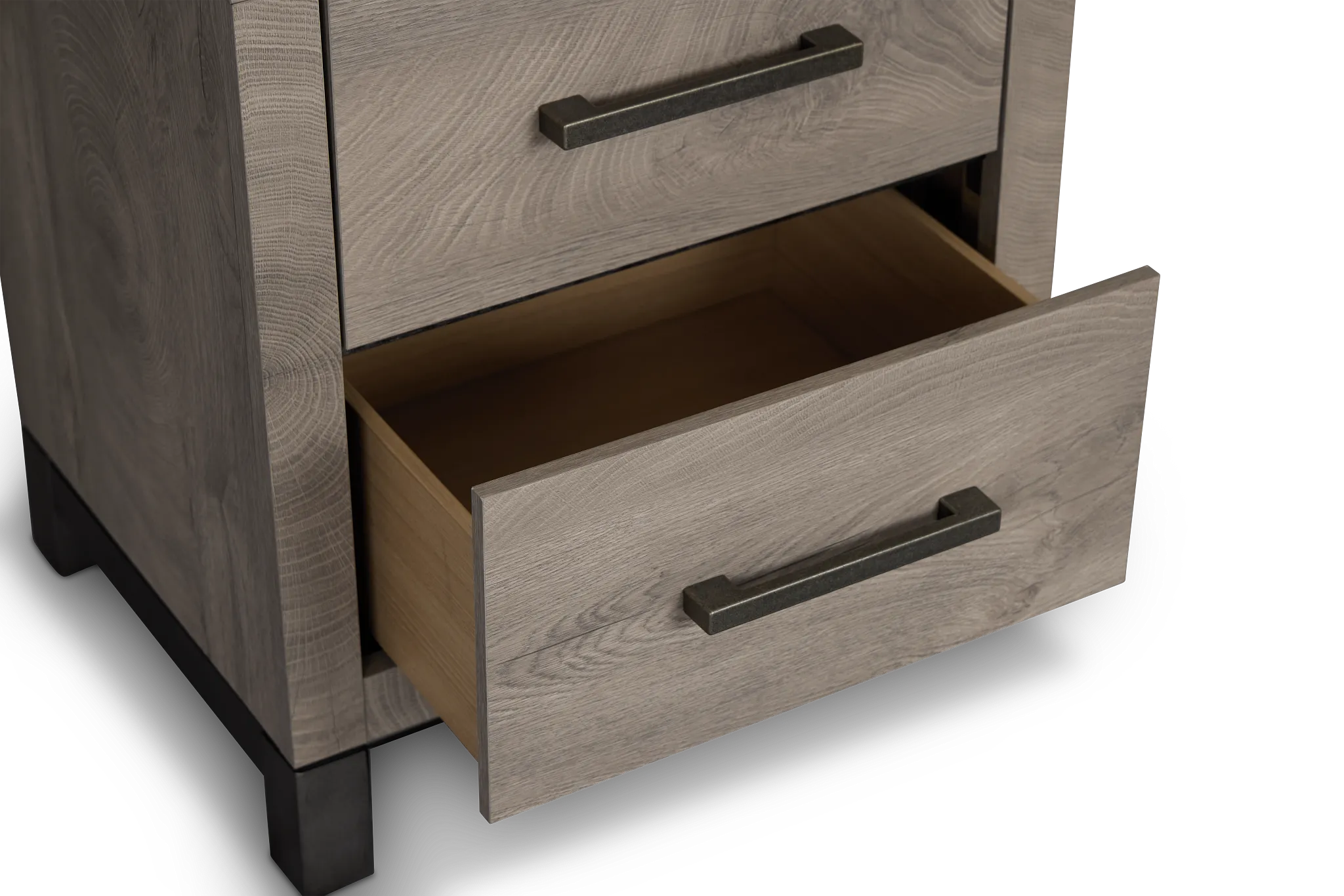 Evanston Gray Nightstand