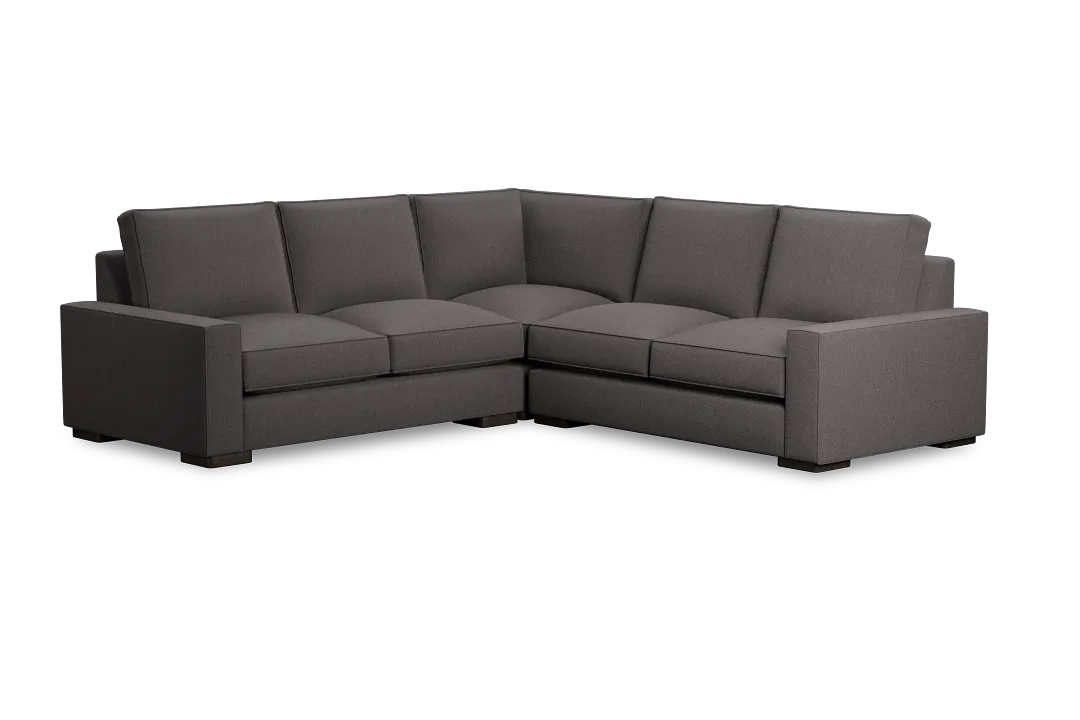 Edgewater Peyton Gray Small Two-arm Sectional