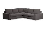 Edgewater Peyton Gray Small Two-arm Sectional