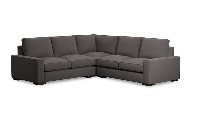 Edgewater Peyton Gray Small Two-arm Sectional