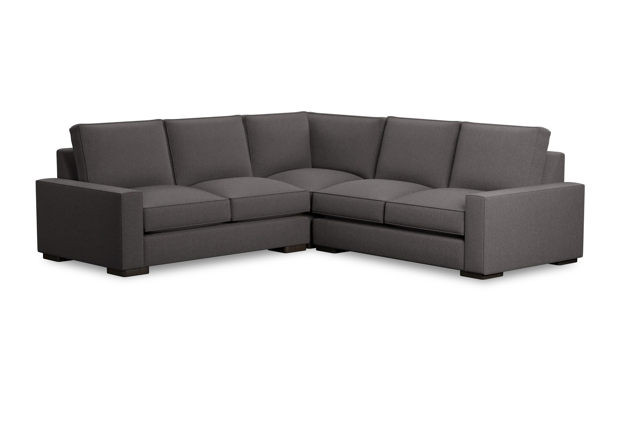 Edgewater Peyton Gray Small Two-arm Sectional