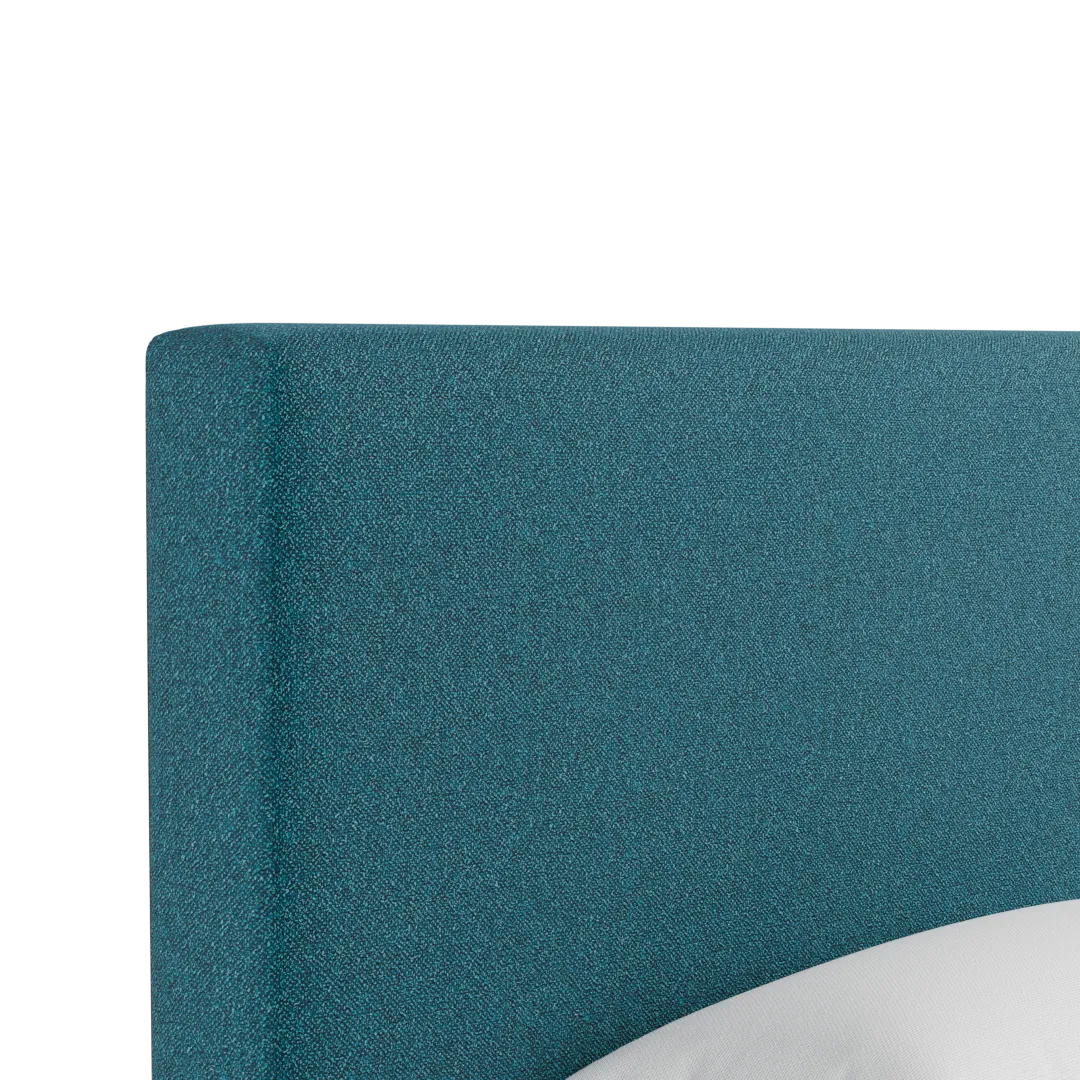 Grayton Elite Teal 54" Upholstered Platform Bed