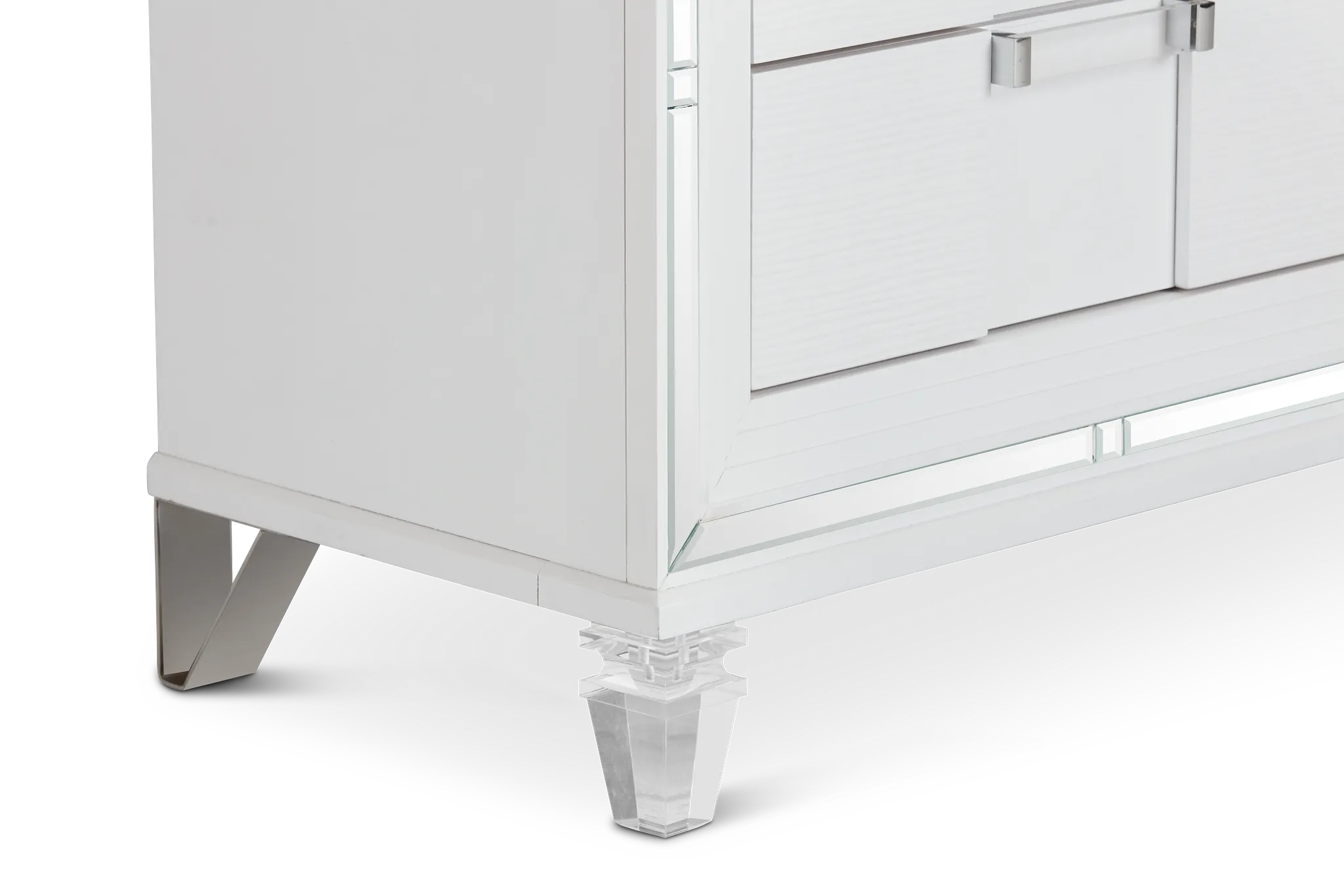 Vegas White Nightstand