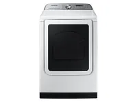 Samsung 7100 Series White Front Load Electric Dryer