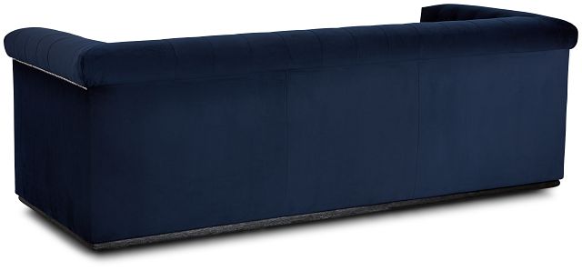 Blair Dark Blue Micro Sofa