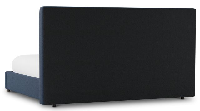 Grayton Elite Navy 54" Upholstered Platform Bed