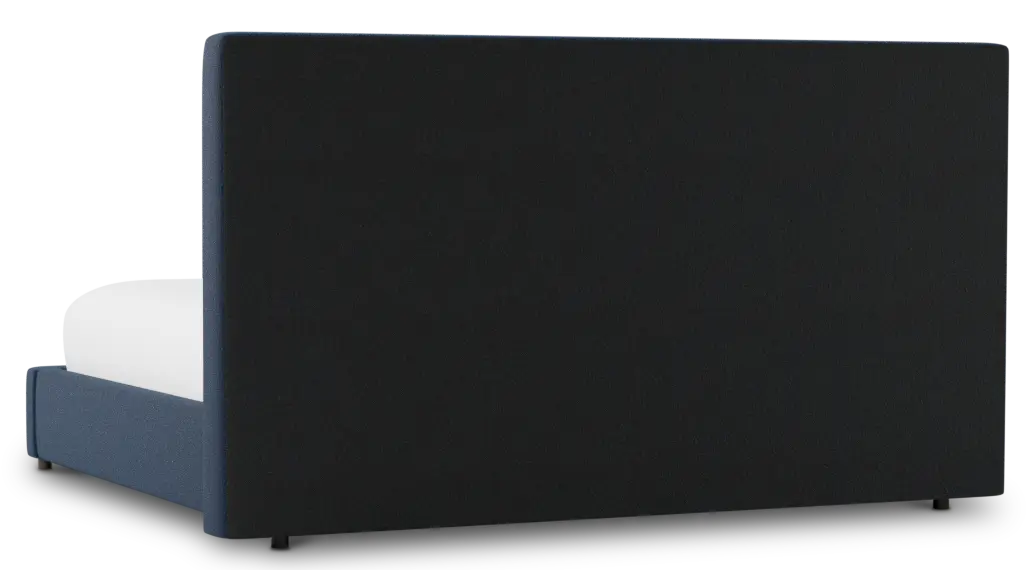 Grayton Elite Navy 54" Upholstered Platform Bed Grayton Elite Navy 54" Upholstered Platform Bed