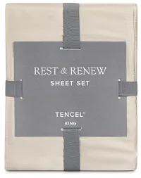 Rest & Renew Tencel Beige 300 Thread Sheet Set