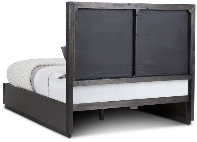 Madden Dark Tone Wood Platform Bed