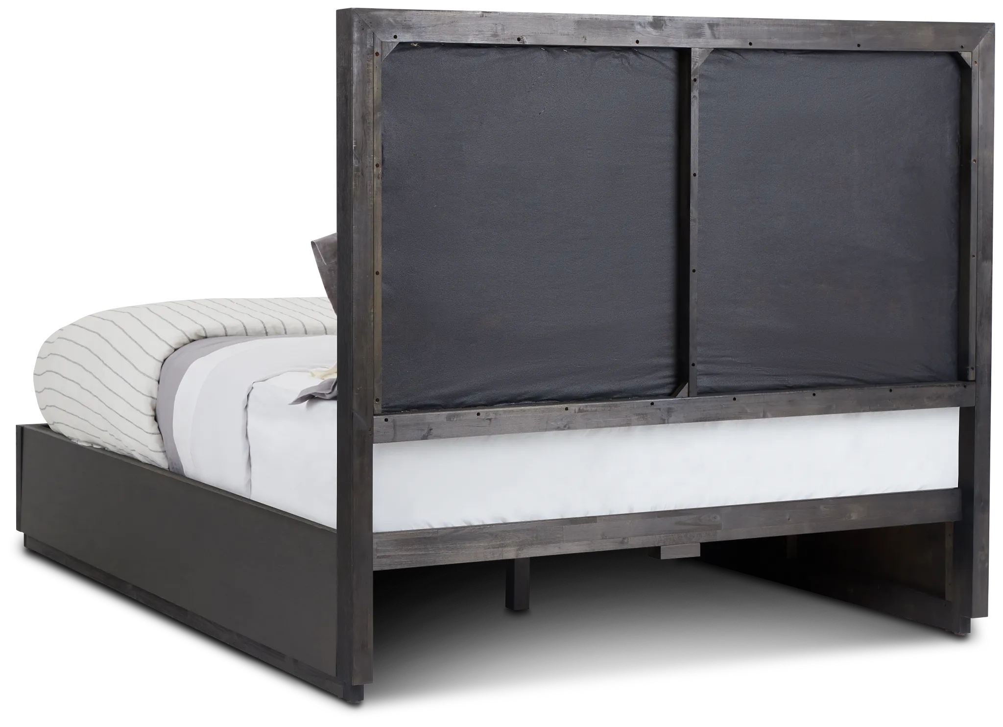 Madden Dark Tone Wood Platform Bed