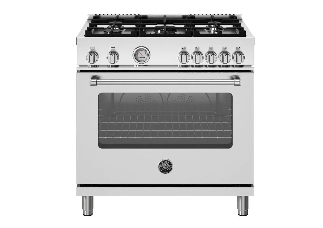 Bertazzoni 365 Series Stainless Steel 36" Gas Range