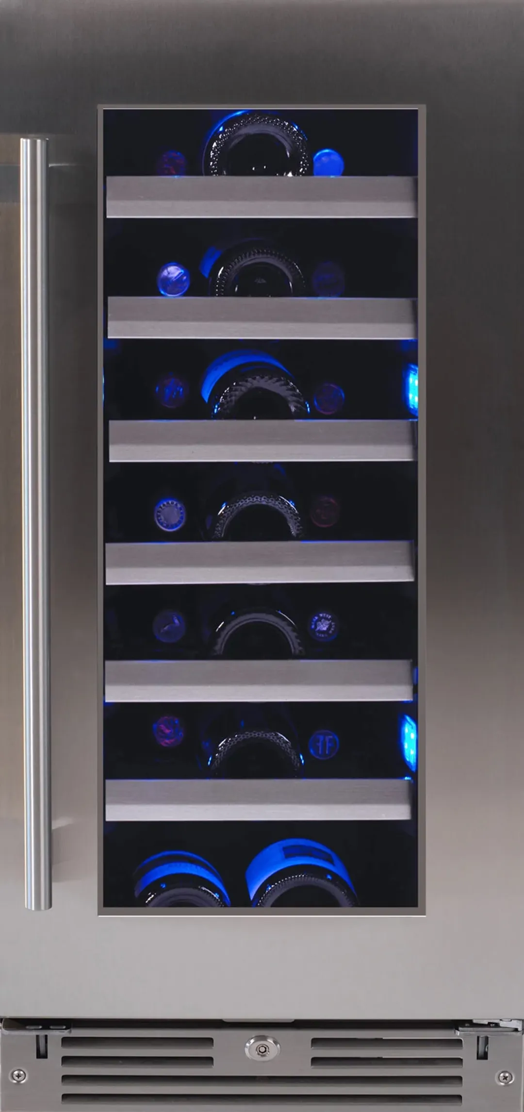 Xo Appliance 15 Series Wine Cooler Stainless Steel Rt Hinge Wine Cooler
