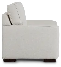 Austin White Fabric Chair
