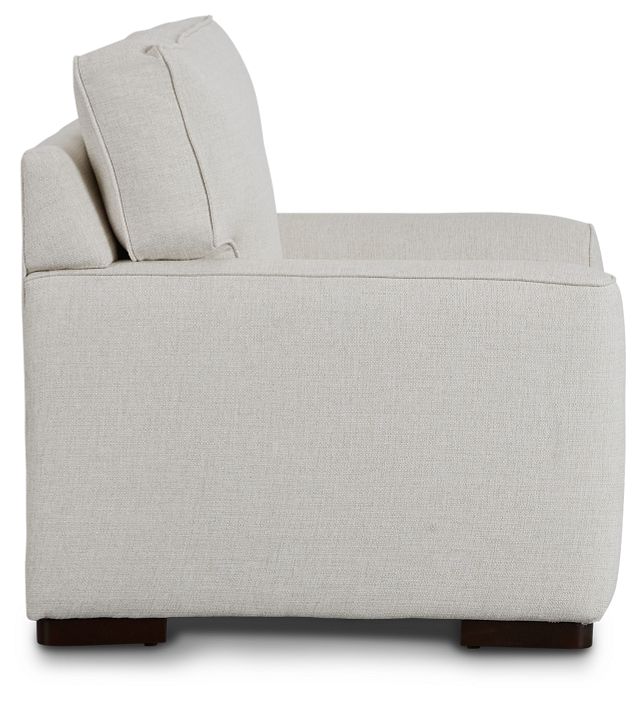 Austin White Fabric Chair (5)