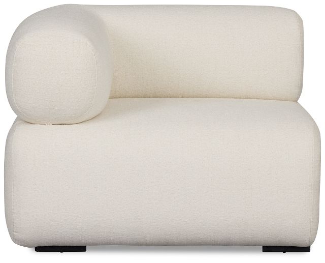 Celeste Light Beige Fabric Left Chair