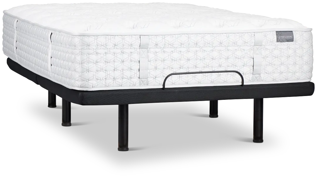 Aireloom Timeless Odyssey Streamline Luxury Firm Deluxe Adjustable Mattress Set
