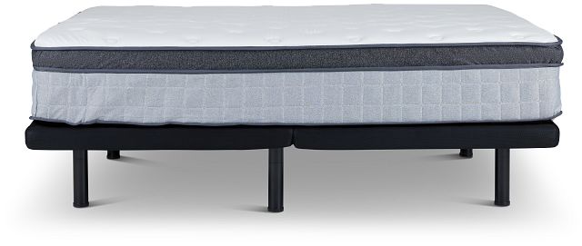 Rest & Renew By Zinus Pocket Innerspring 14" Deluxe Adjustable Mattress Set