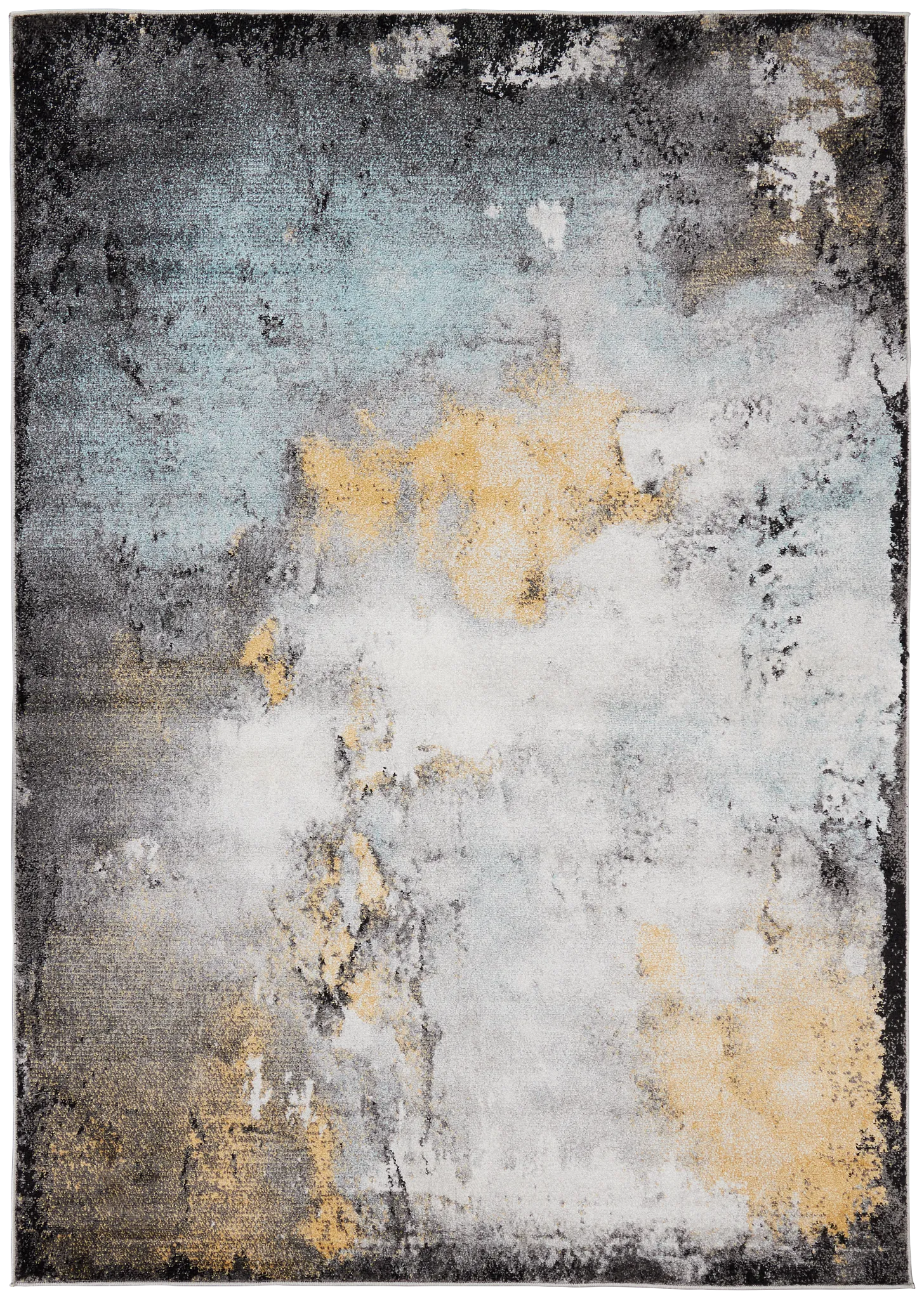 Emilia Black 8x10 Area Rug