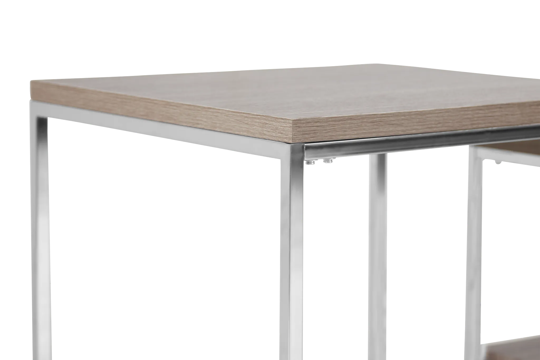 Elliot Gray Set Of 2 Nesting End Table