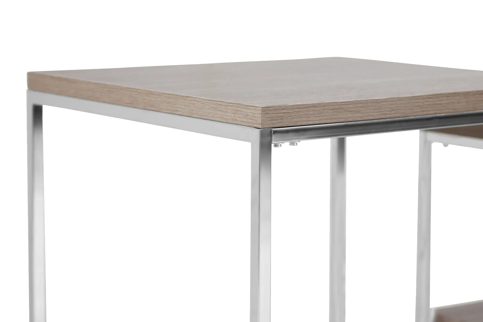 Elliot Gray Set Of 2 Nesting End Table Elliot Gray Set Of 2 Nesting End Table