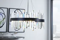 Vita Black Chandelier