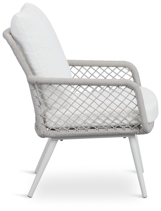 Andes White Woven Chair (3)