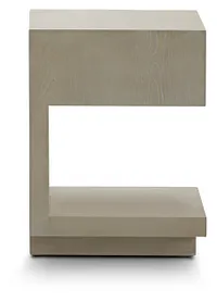 Destination Light Tone Drawer Nightstand