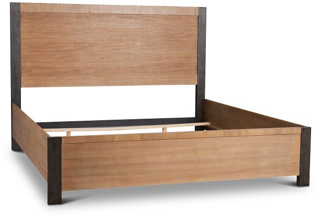 Jackson Two-tone Panel Bed