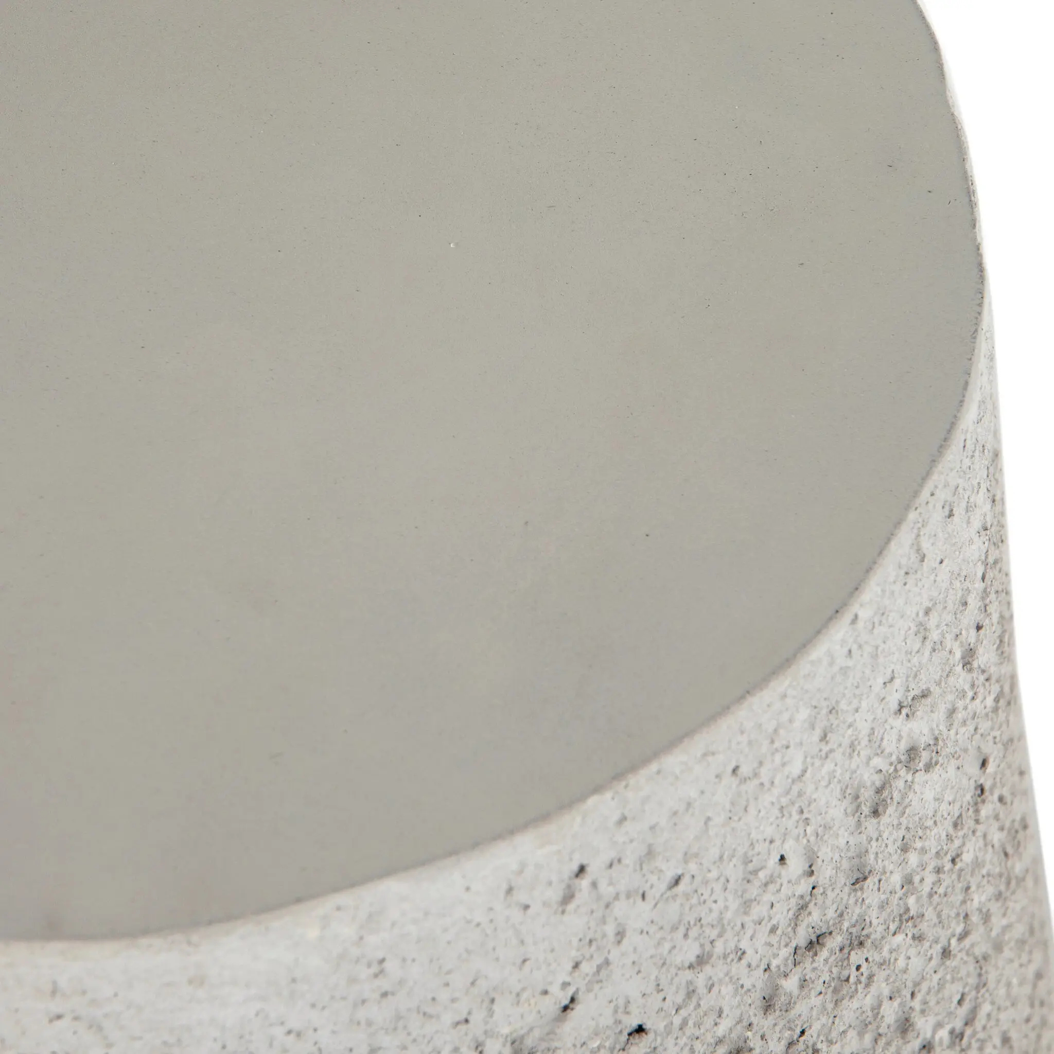 Raina White Stone End Table Raina White Stone End Table
