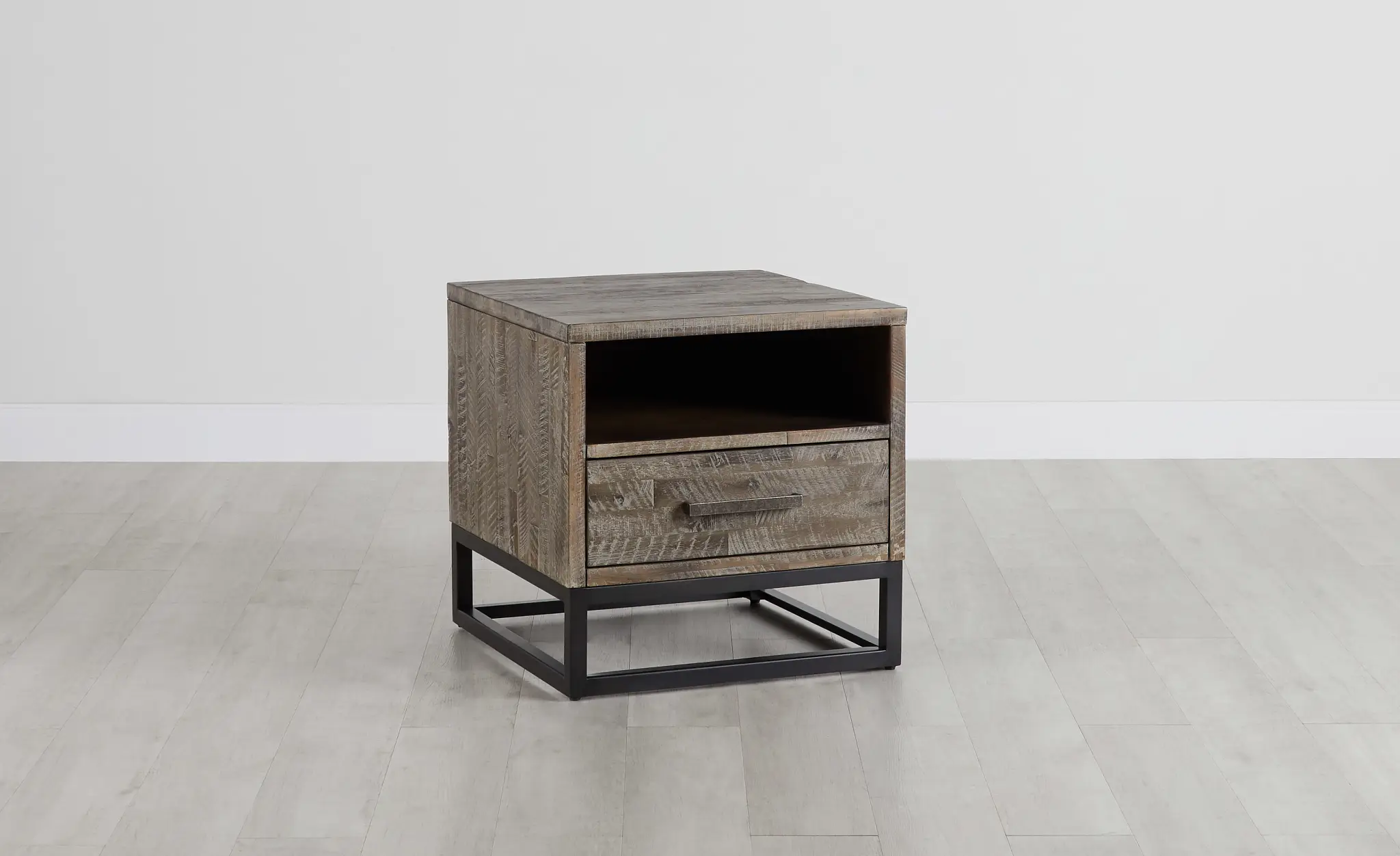 Hayes Light Gray End Table Hayes Light Gray End Table