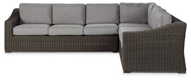 Canyon Gray Medium Left Sectional