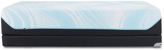 Tempur-pedic Luxebreeze Medium Low-profile Mattress Set