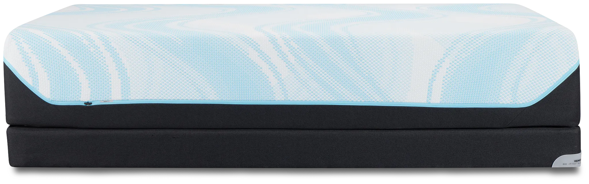 Tempur-pedic Tempur-luxebreeze Medium Low-profile Mattress Set