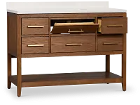 Alden Mid Tone 48" Single Bathroom Vanity