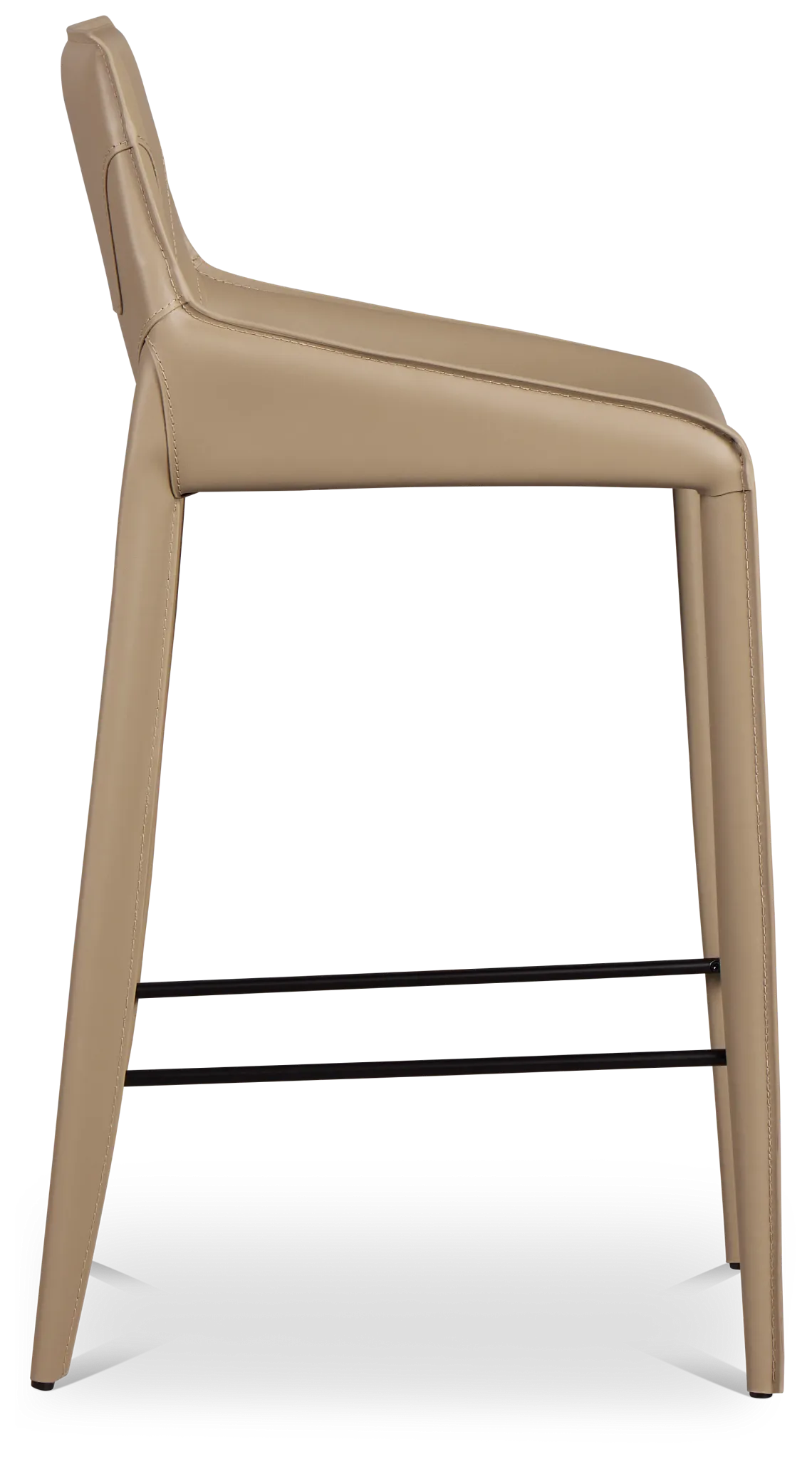 Wayne Beige 27" Upholstered Barstool