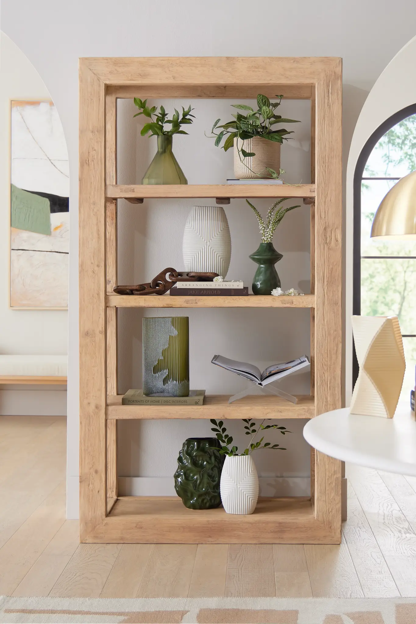 Diara Light Tone Bookcase Diara Light Tone Bookcase