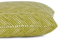 Griffen Green Fabric 20" Accent Pillow