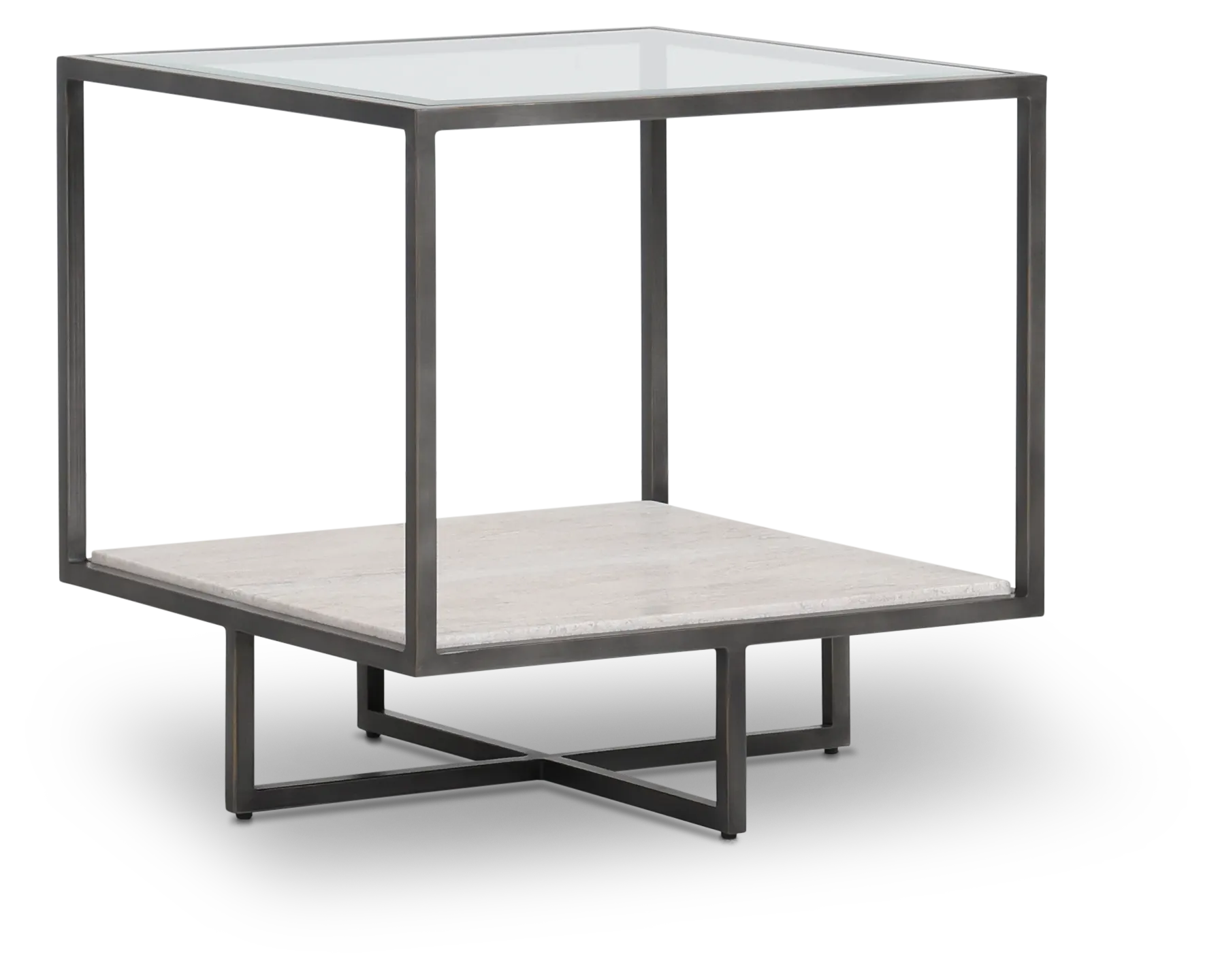 Harlow Glass End Table