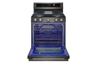 Lg 6325 Series Black Gas Range