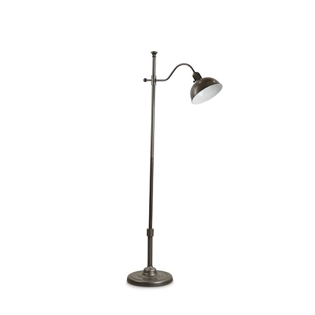 Castor Metal Floor Lamp