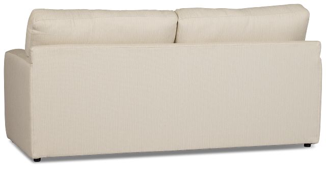 Rhodes Beige Fabric Memory Foam Sleeper
