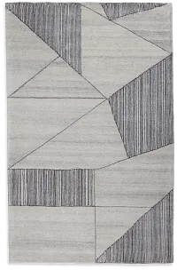 Hoga Gray 5x8 Area Rug