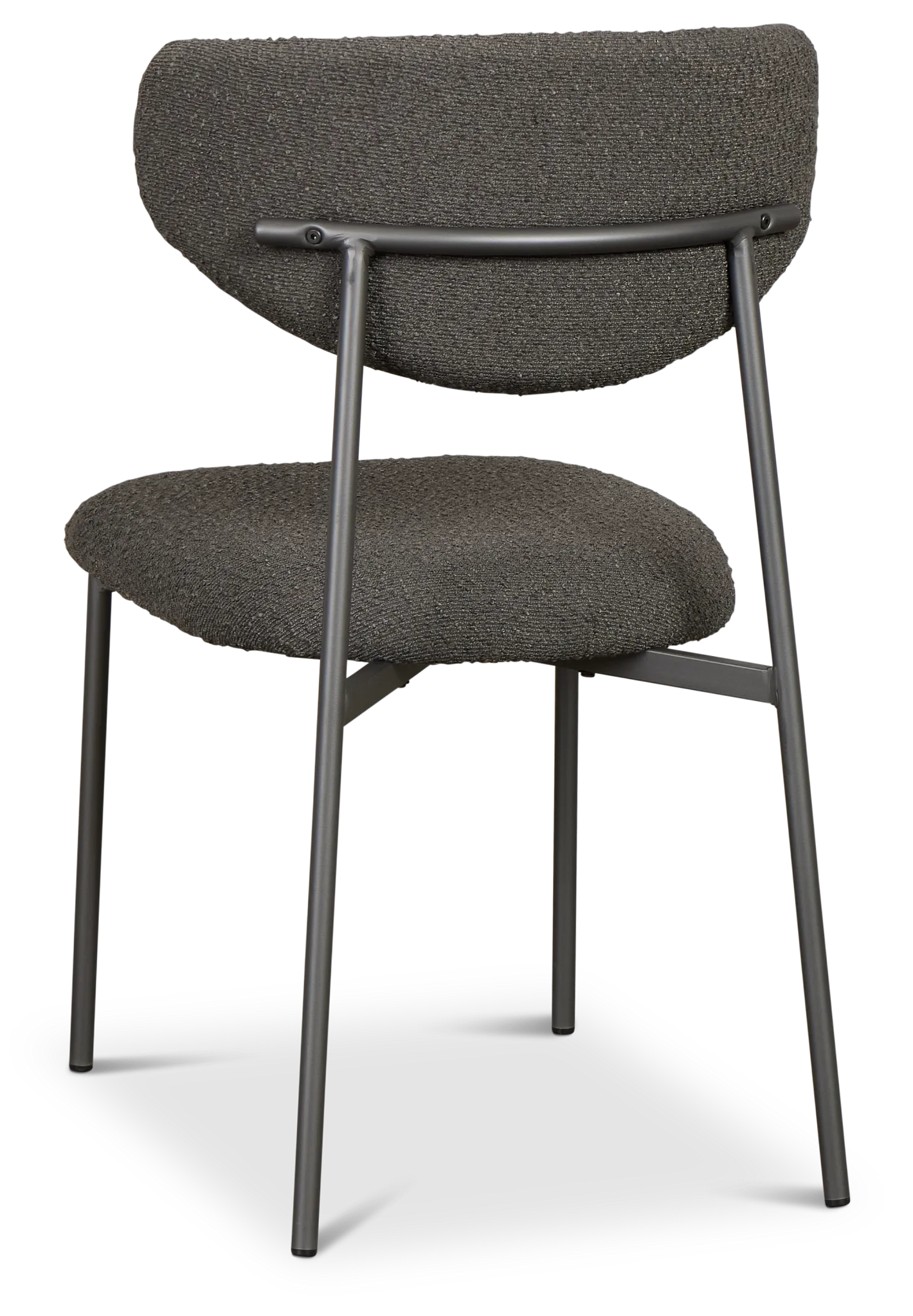 Fresno Dark Gray Upholstered Side Chair