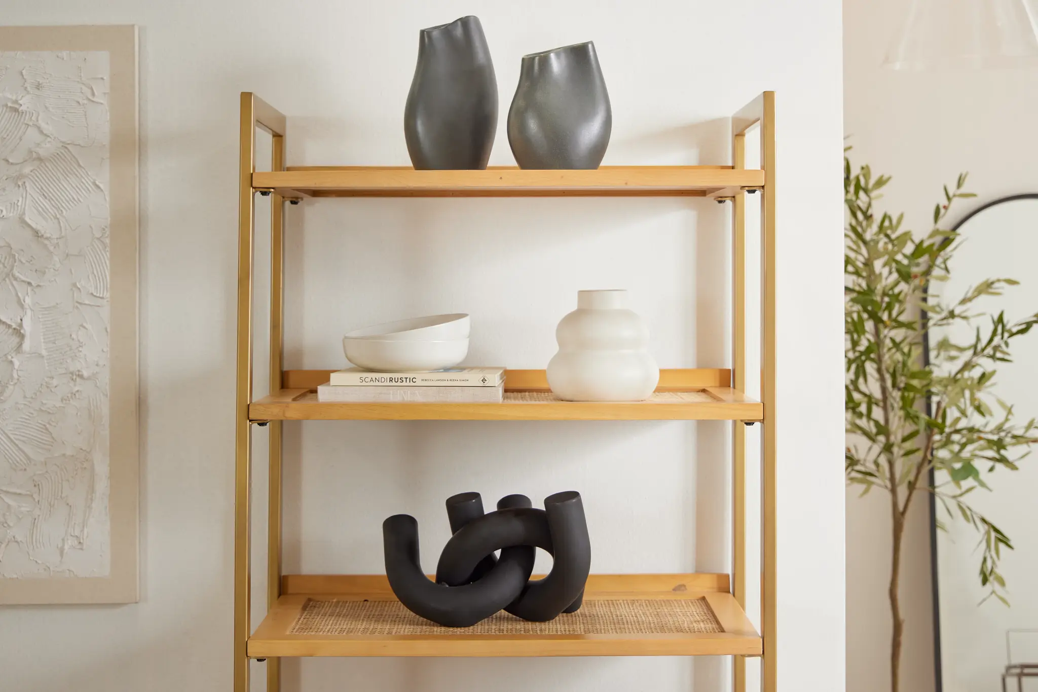 Briar Light Tone Bookcase Briar Light Tone Bookcase